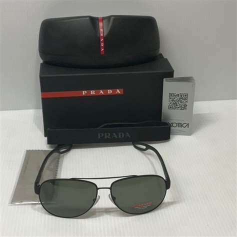 oculos de sol prada sps 55q gold|Prada men polarized lenses aviator style sunglasses sps 55Q.